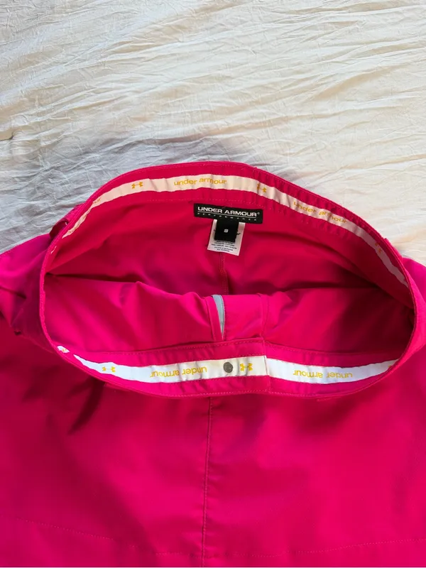 Under‎ Armour Women's Active Golf Skirt Size 8 Pink - Image 9