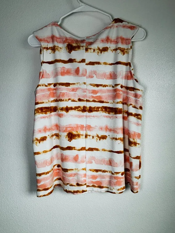 Ann Taylor Tie-Dye Sleeveless Top Size M - Image 3