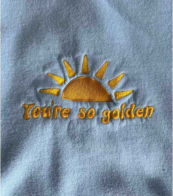 Harry Styles Embroidered Crewneck - Image 3
