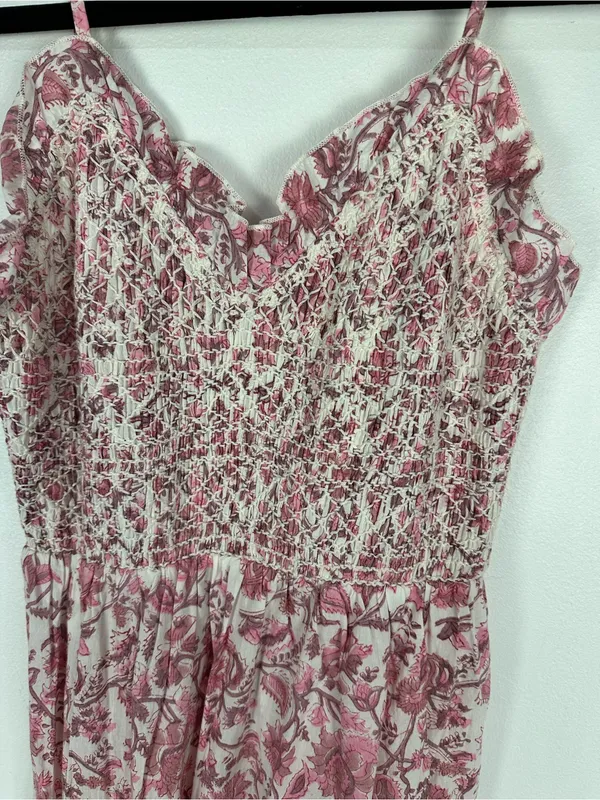 Anne Cate Willow Floral Cotton Midi Dress Women’s Sz Xs - Image 4