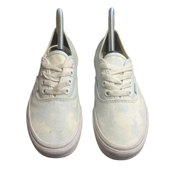 Vans Authentic Bleach Wash‎ Low-Top Lace-Up Sneakers Women's Size 6 - Image 6