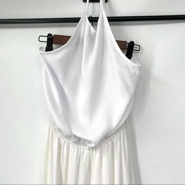 Show me your Mumu ivory crisp bridesmaids‎ dress medium nwot wedding bride - Image 7