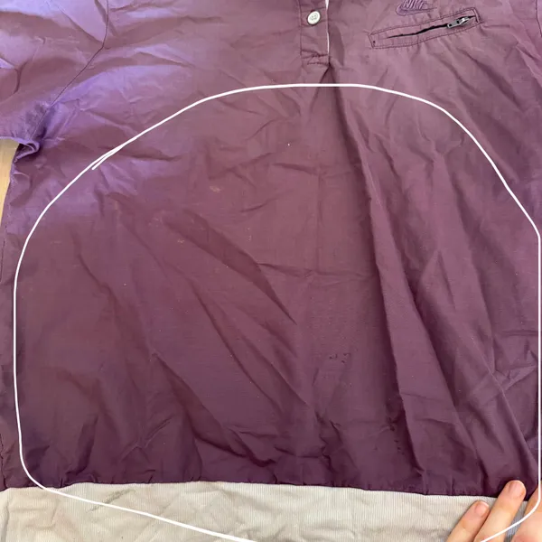 Vintage 80s Nike Retro Sport Windbreaker Polo Shirt - Image 7