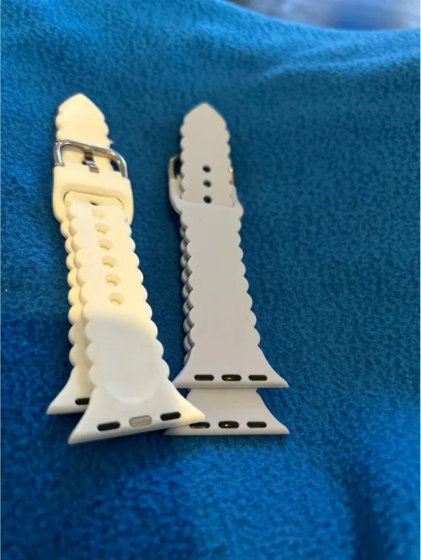 C411 silicone watch replacement strap band 38/40/41mm Blue - Image 2