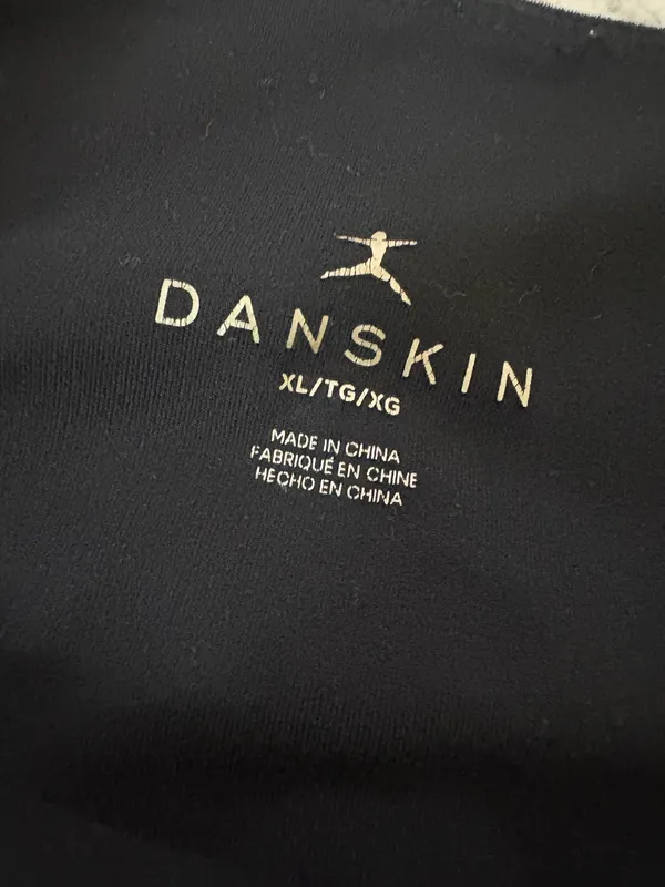Danskin Black Athletic Leggings - Image 2