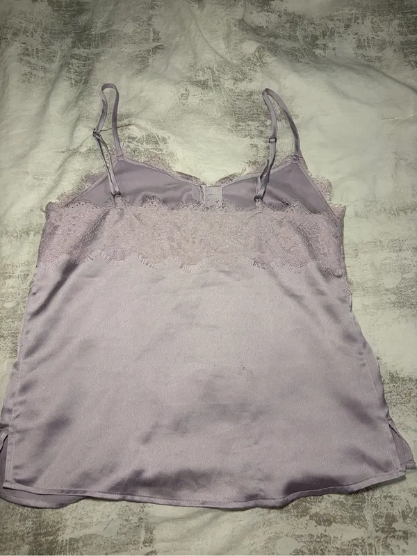 Abercrombie & Fitch Lavender Lace-Trim Cami - Image 6