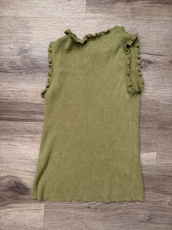 Season's Label Ruffle trim tank top - Image 2