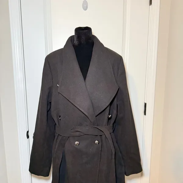 City Chic Sassy Military Coat Size Large Chic Casual Minimalist - Image 5