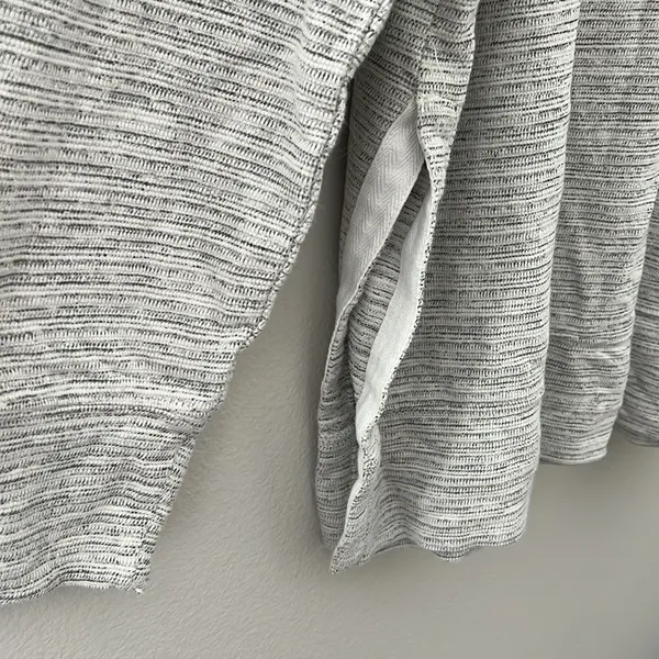 Aerie Drop Sleeve Heather Gray Sweater | Size Medium - Image 4
