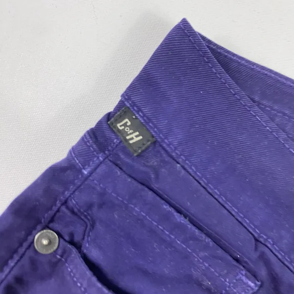 Citizens of Humanity Jeans Womens 29 Purple Thompson Medium Rise Cropped‎ Skinny - Image 7