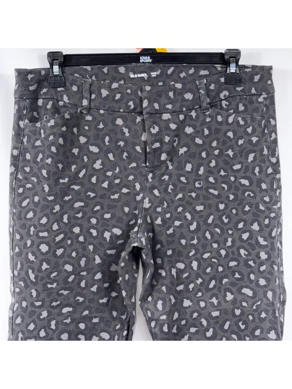 Old Navy Pixie Ankle Leopard Print Pants - Image 2