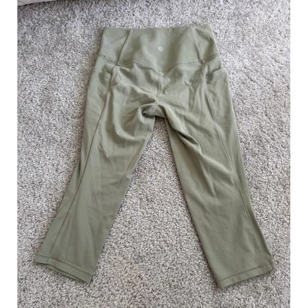 Athleta Crop Leggings small petite. Flawed - Image 2