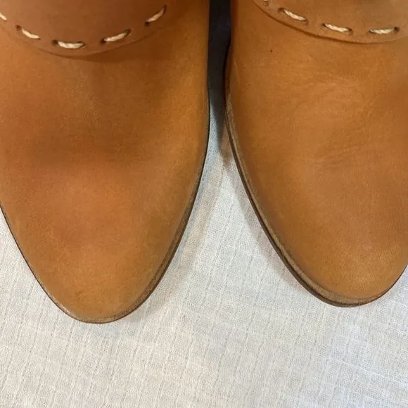 Anthropologie Stivali Maipore Western Ankle Boots Brune 37/ US 6.5/7‎ - Image 8