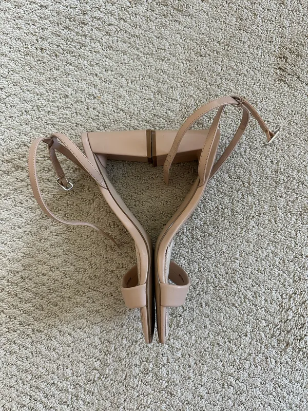 Steve Madden Nude Luxe Strappy Heels - Image 5