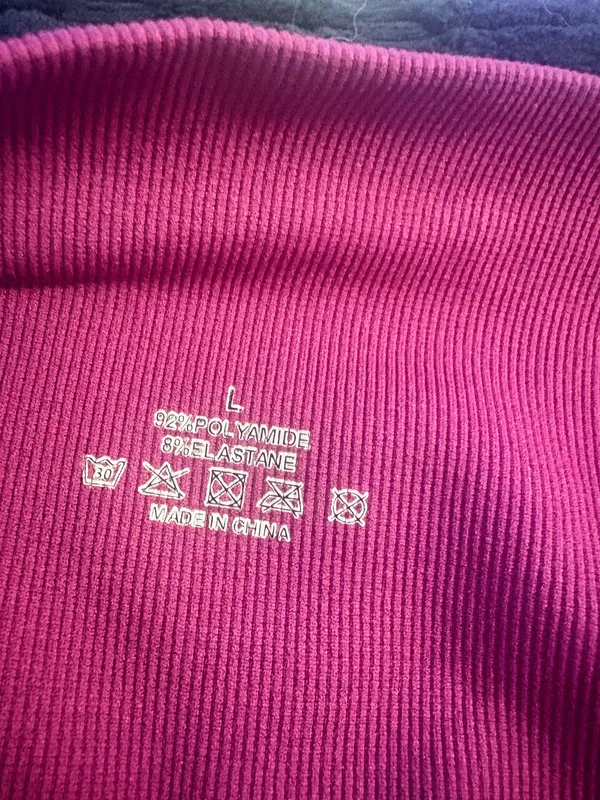Gym Shorts Purple Size L - Image 5