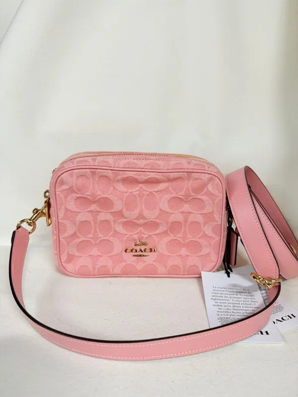 coach Mini Carey Crossbody Bag In Signature Denim cen19 - Image 3