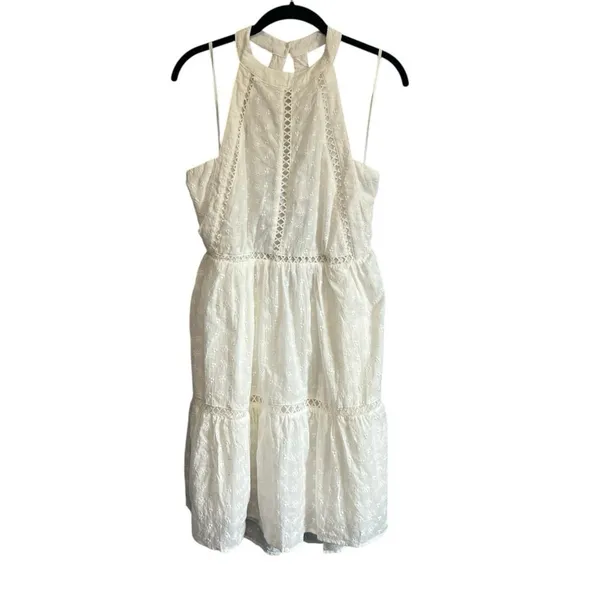 Petal and Pup Raffael High Neck Mini Dress Lace NWT Size Large 100% cotton - Image 2