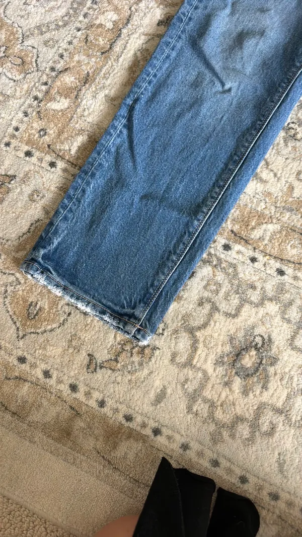 American Eagle High-Rise Straight Jeans - Image 4