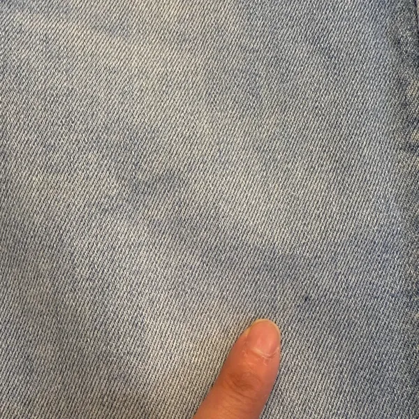 MOTHER Light Blue Flare Jeans The Insider Crop Strep Fray - Image 8