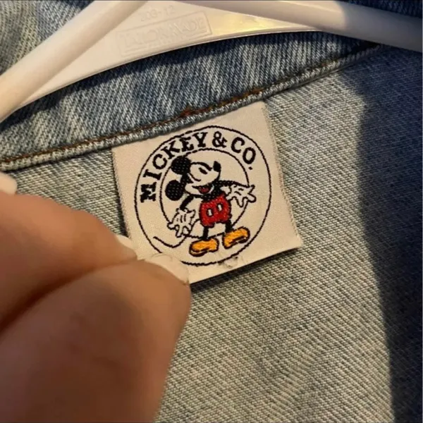 Disney Vintage 1990’s Mickey & Co Denim Jean Jacket - Image 7