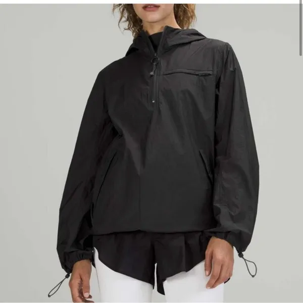 Lululemon Step Out Anorak Jacket Size Small‎ in Black - Image 2