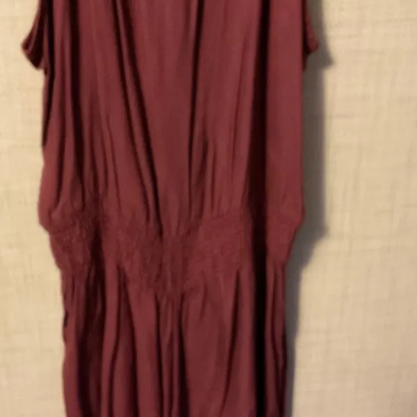 Brandy Melville Burgundy Jumpsuit - Image 3