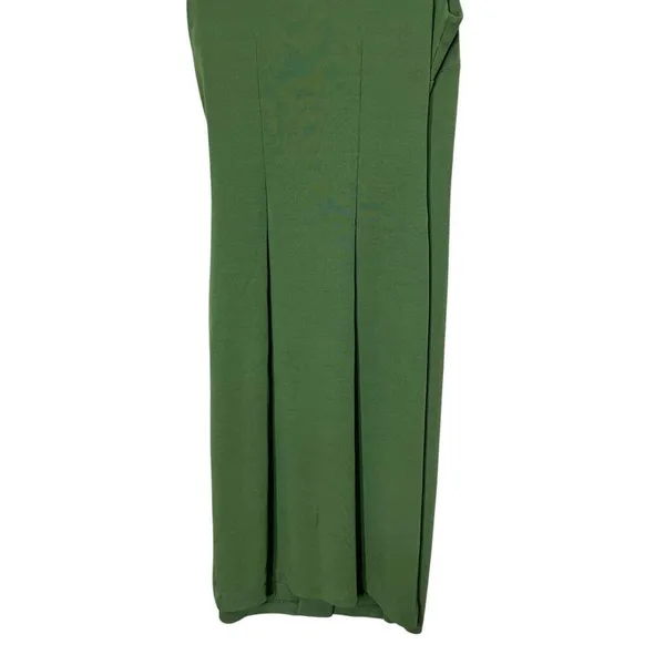 Old Navy‎ Y2K Green Wrap Dress Size M - Image 8