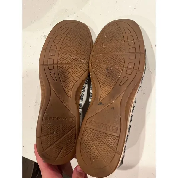 Sperry Angelfish Breton Stripe‎ Mesh Boat Shoe - size 8 m - Image 4