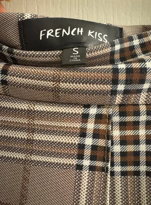French Kiss Plaid Skirt - Image 3
