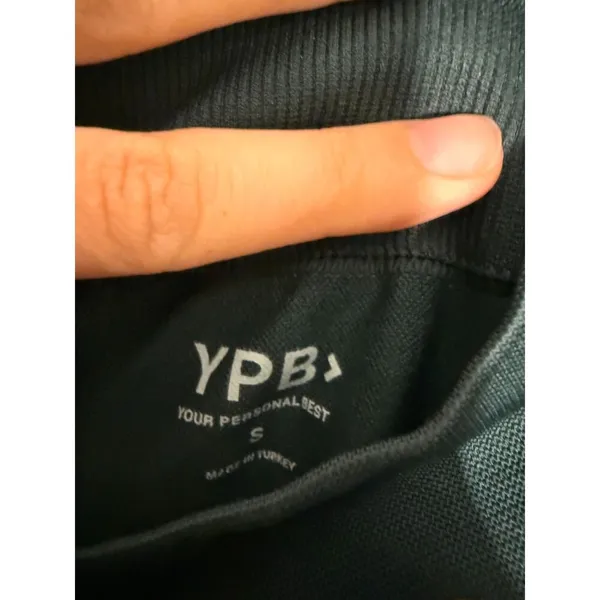 Abercrombie and Fitch YPB Forest Green Leggings Size S - Image 4