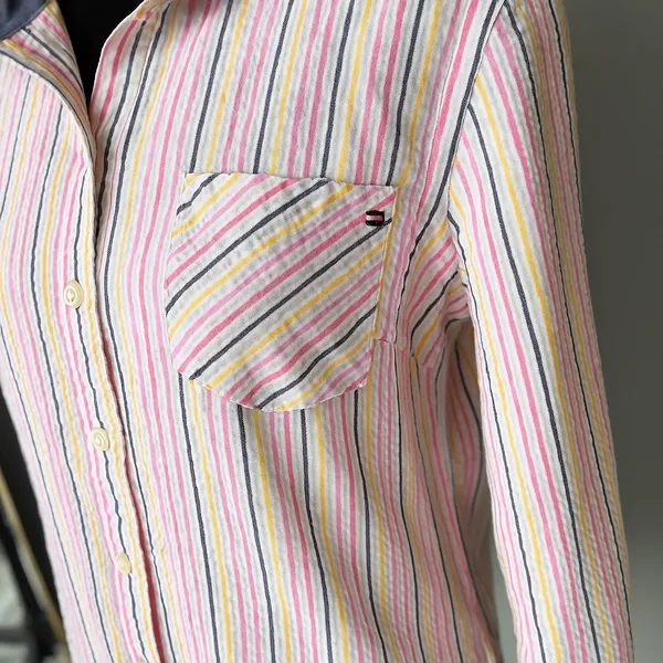 Tommy Hilfiger Striped Button-Up Shirt - Image 2