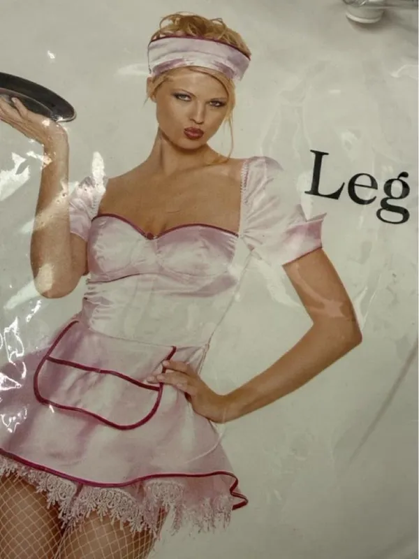 Leg Avenue Retro Waitress Sexy Costume - Image 6