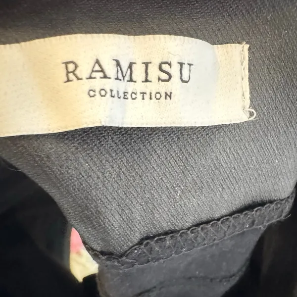 Ramisu Collection Black Faux Leather High-Rise Moto Shorts Women’s XL - Image 5