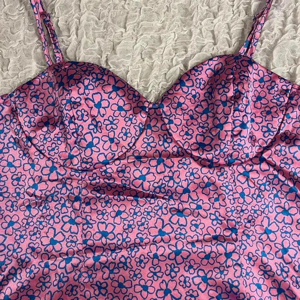 🍒Urban Thread Pink Mini Slip Ddress Size 14🍒 - Image 7
