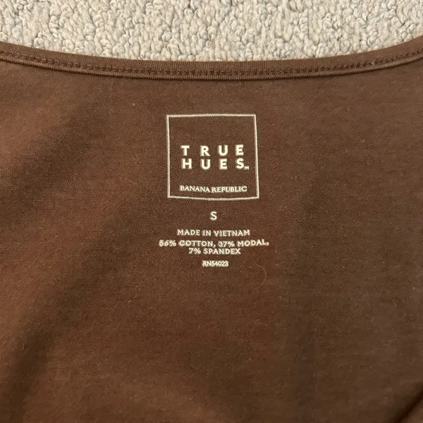 Brown cotton bodysuit - Image 3