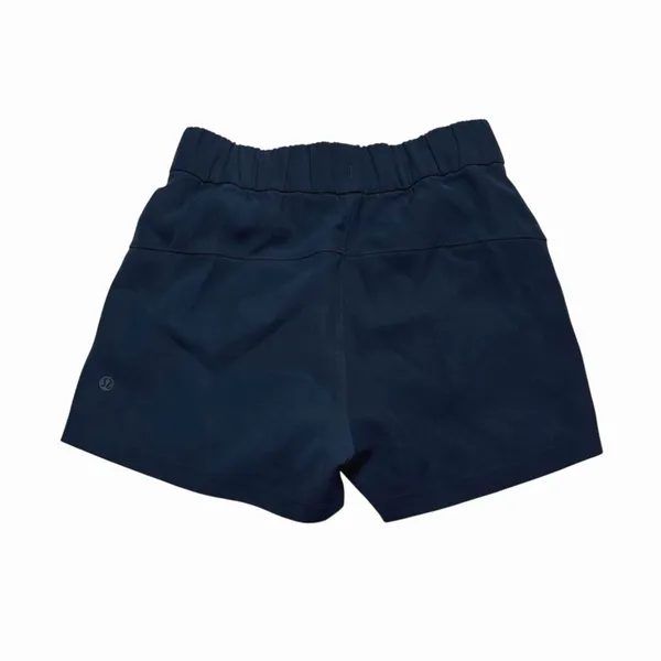 Lululemon On The Fly Mid-Rise Short Woven 2.5" True Navy - Image 4