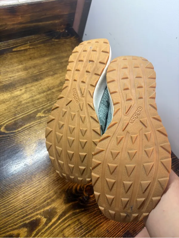 Adidas Green Cloudfoam‎ Quesa Sneakers Size 9 - Image 9