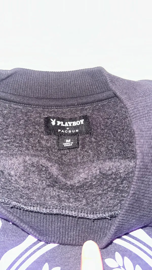  Playboy Cropped Sweatshirt - Image 3