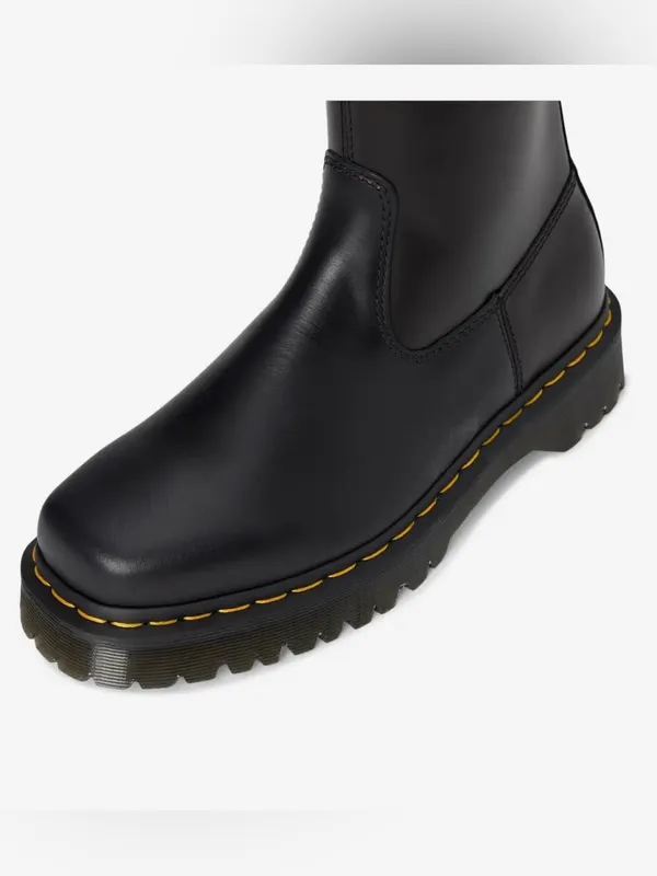Dr. Doc Martens Amaayah Hi Leather Bex Riding Boots Black NEW w/out Box - Image 2