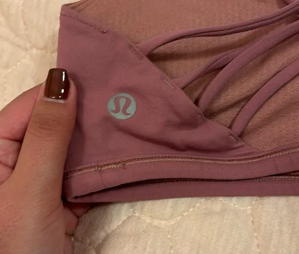 Lululemon Strappy Free to Be Sports Bra in Blush - Image 2