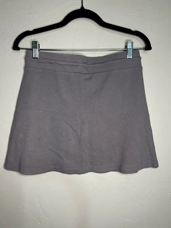 Sunday‎ Best Waffle Knit Lavender Pull On Mini Skirt Purple - Image 7