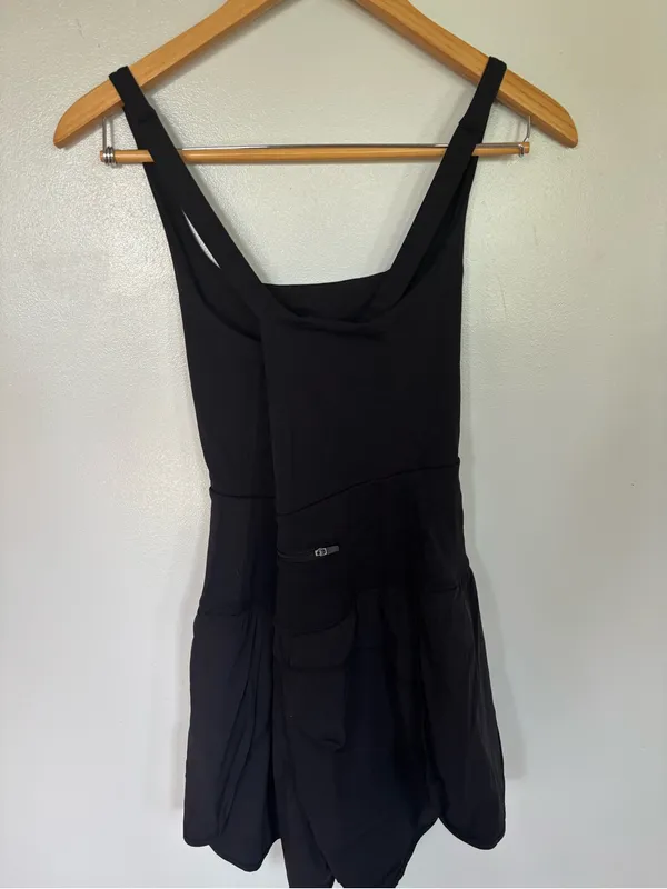 Source Unknown Classic black romper - Image 3