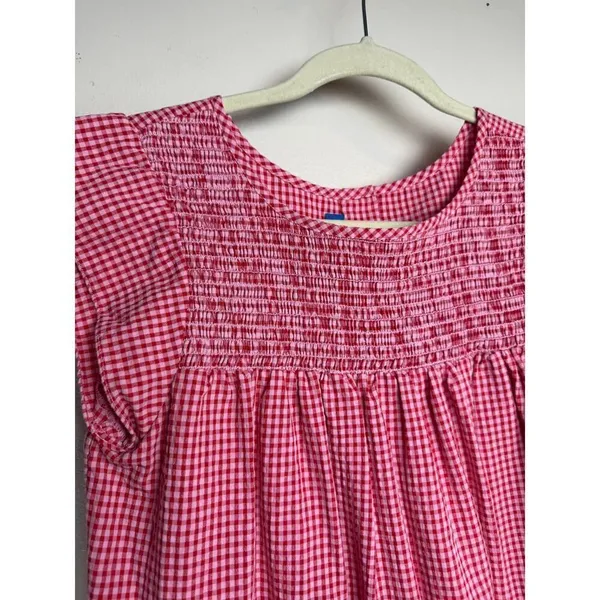 Maxwell and Geraldine The Rose Gingham Mini Dress Sz. XS - Image 6