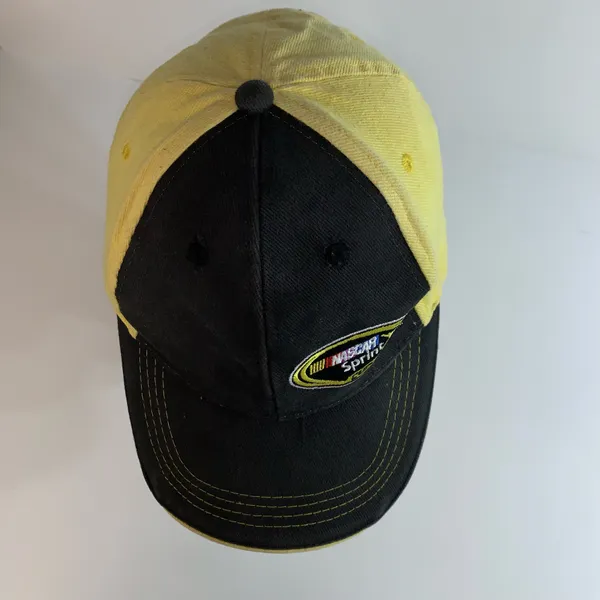 NASCAR Sprint Cup Series Hat Cap Black Yellow Gold Octagon Racing Champions - Image 8