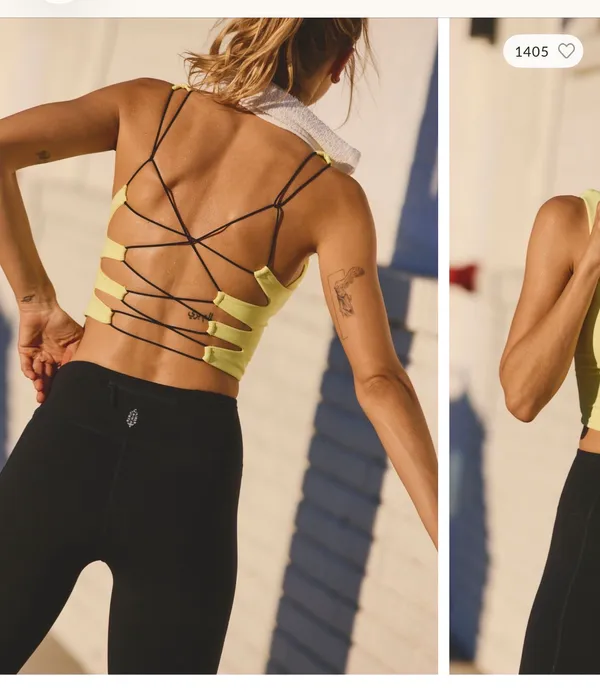 Free people workout top - Image 3