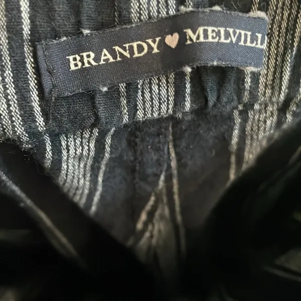 Brandy Melville | high rise trouser pant stripe - Image 5