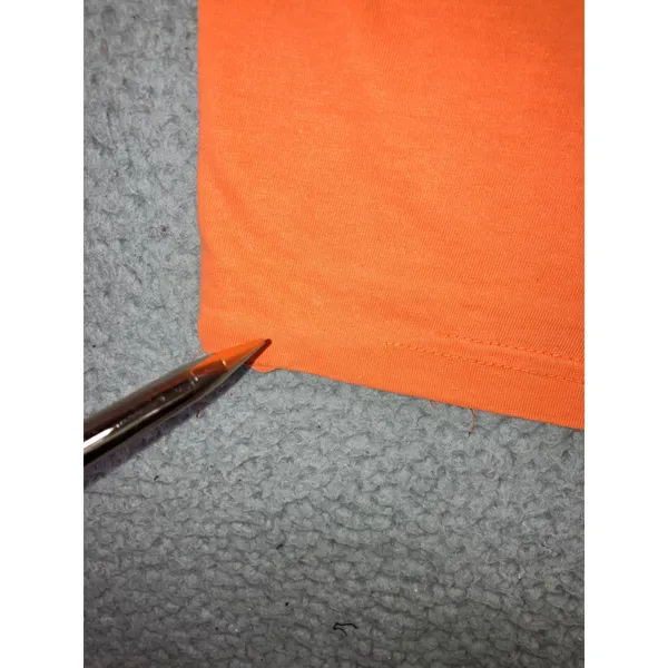 VTG Pooh T-Shirt‎ Women L Orange Eeyore Embroidered Boxy Retro Soft Girl Kidcore - Image 5