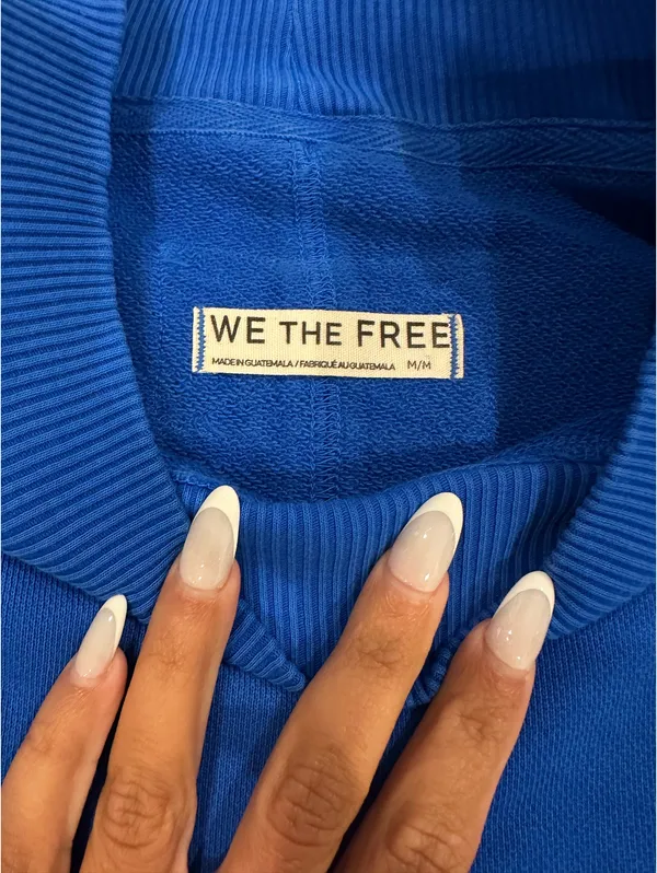Free People We The Free Blue Pullover - Image 2
