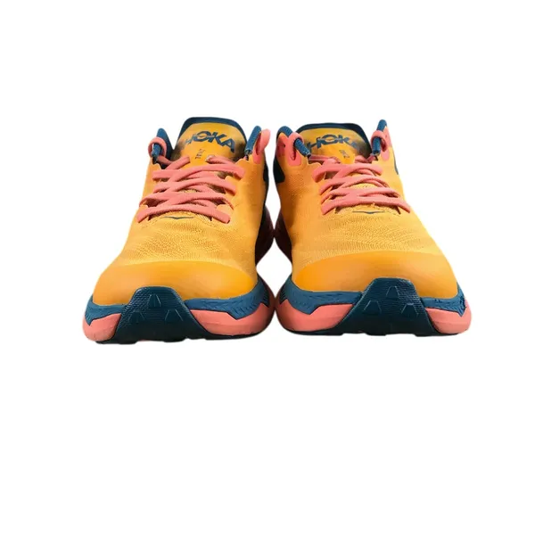 HOKA One One Zinal Trail Running Shoe Sneaker Women 10B Orange Mesh Everyday - Image 8