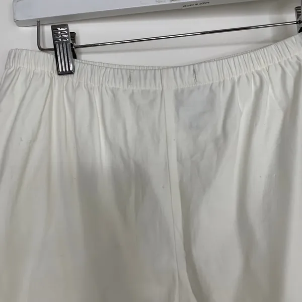 Reformation Pull on Pants Womens White Summer Lag n Look Small - Image 6